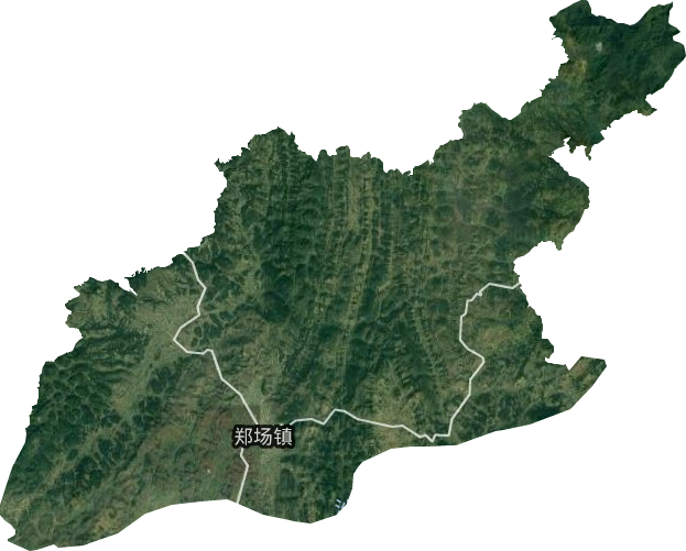 郑场镇卫星图