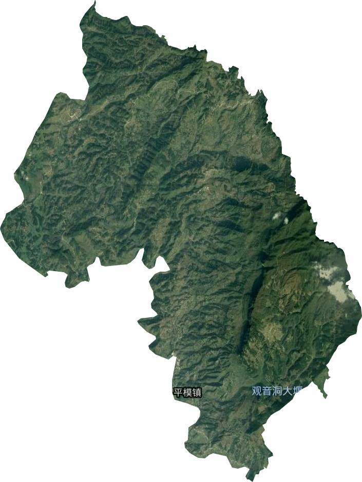 平模镇卫星图