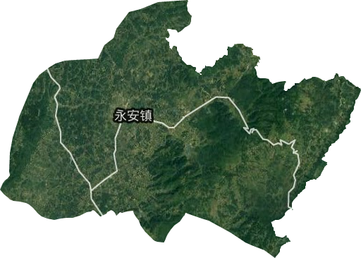 永安镇卫星图