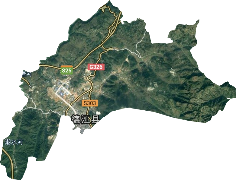 玉水街道卫星图