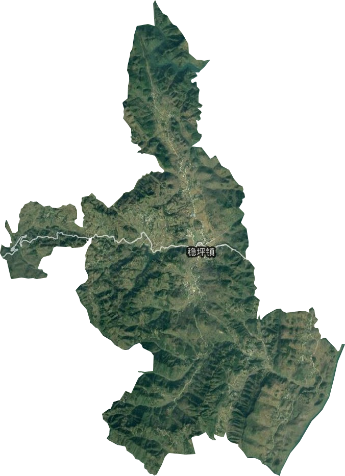 稳坪镇卫星图