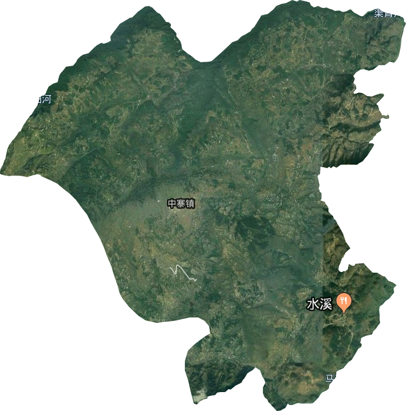中寨乡卫星图