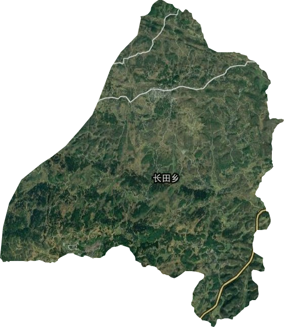 长田乡卫星图