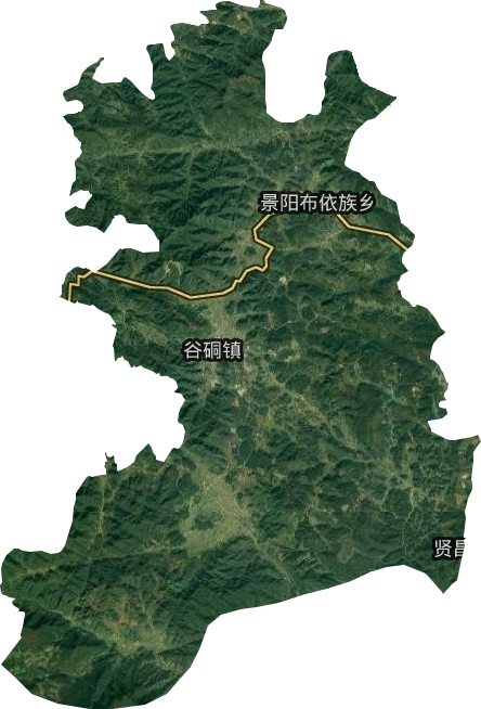谷硐镇卫星图