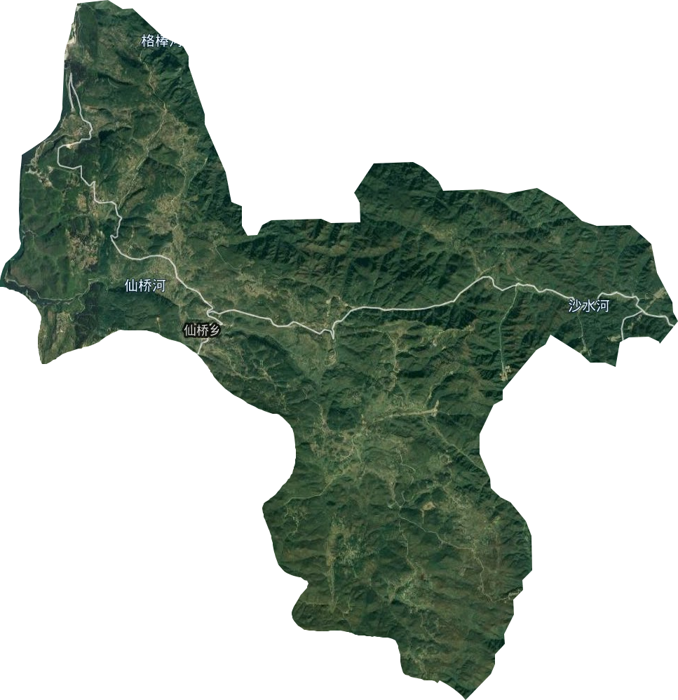 仙桥乡卫星图