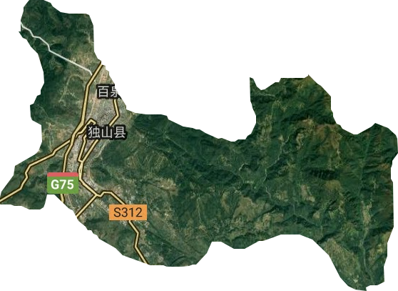 城关镇卫星图