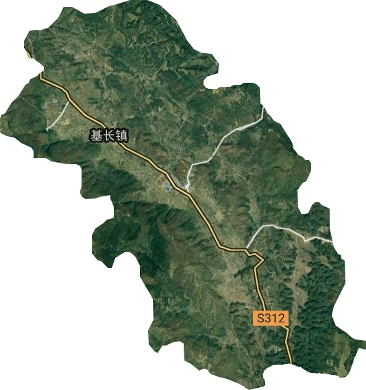 基长镇卫星图