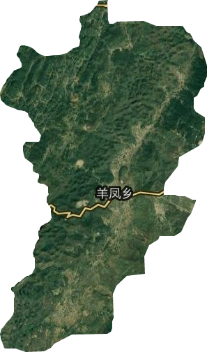 羊凤乡卫星图