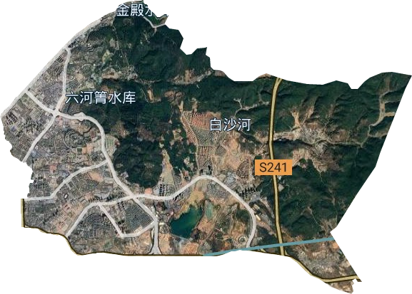 青云街道卫星图