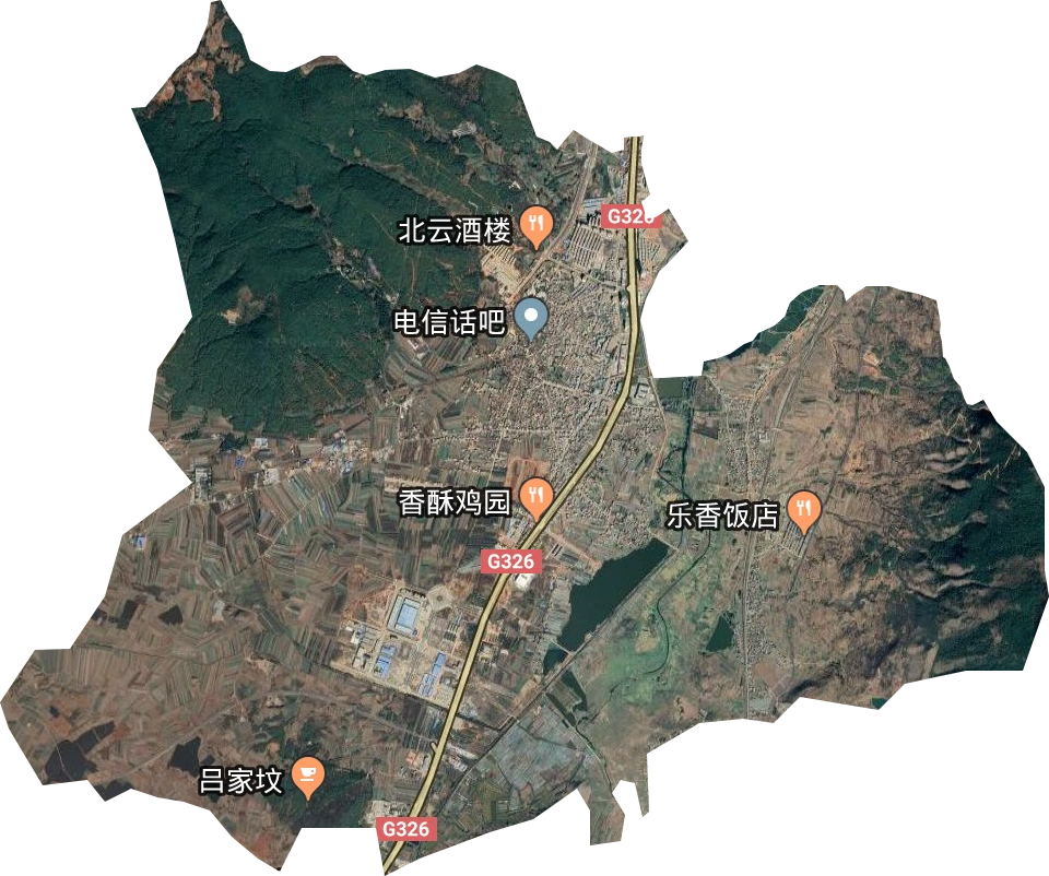 虹桥街道卫星图