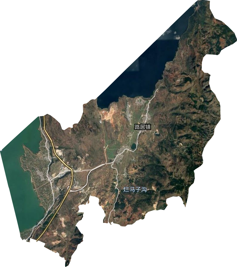 路居镇卫星图