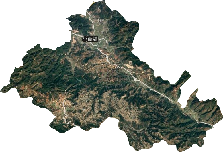 小街街道卫星图