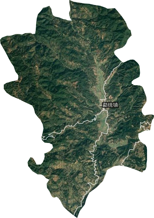 勐统镇卫星图