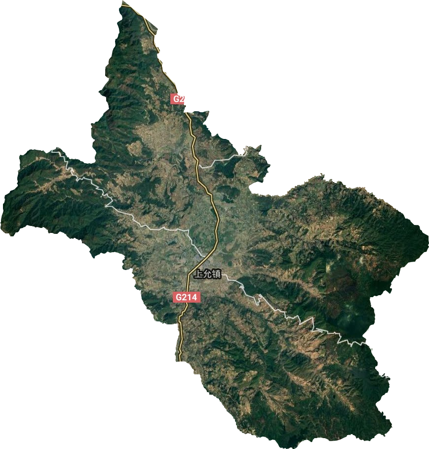 上允镇卫星图