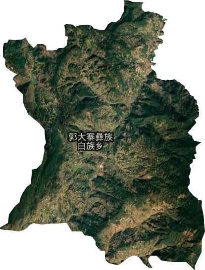 郭大寨乡卫星图