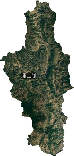 涌宝镇卫星图