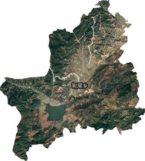 甸尾乡卫星图
