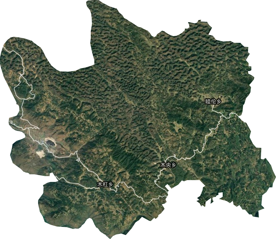 木央镇卫星图