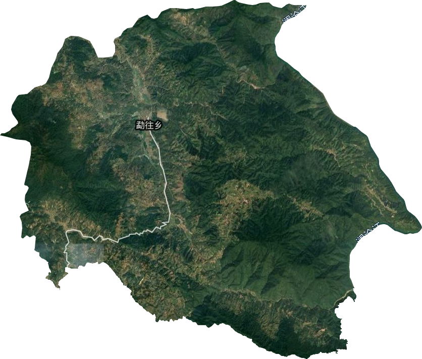 勐往乡卫星图