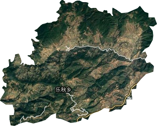 乐秋乡卫星图