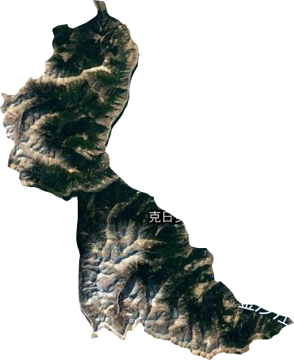 克日乡卫星图