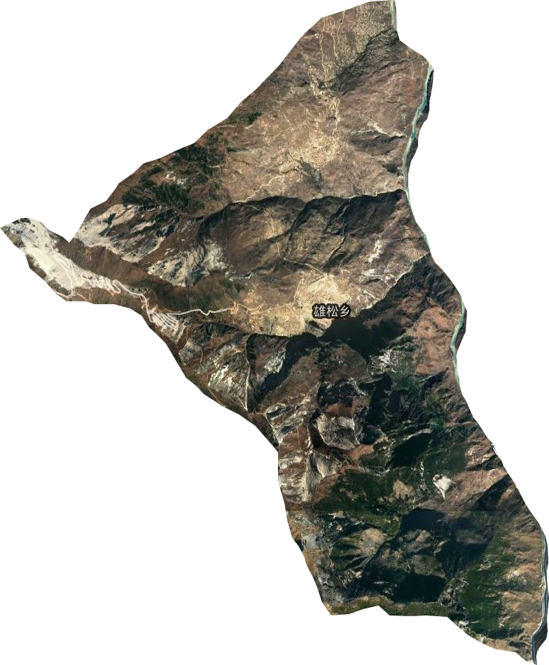 雄松乡卫星图