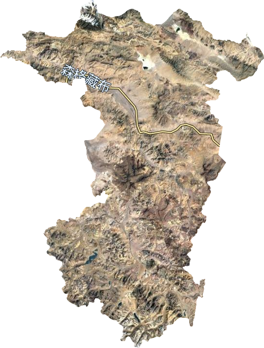 革吉镇卫星图