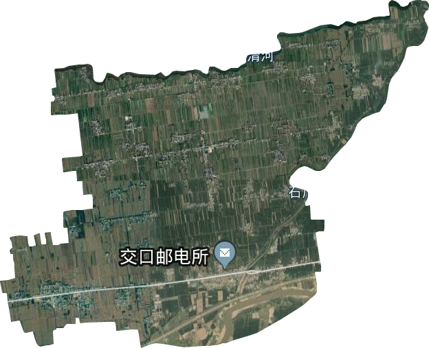 交口街道卫星图
