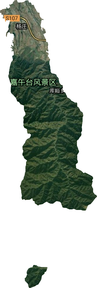 杨庄街道卫星图