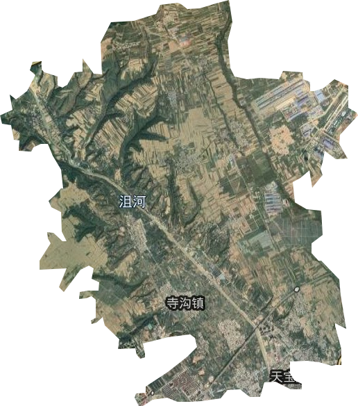寺沟镇卫星图
