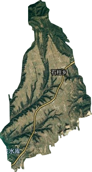 石柱镇卫星图