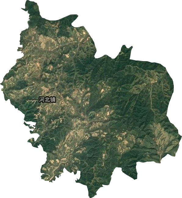 河北镇卫星图