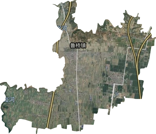 鲁桥镇卫星图