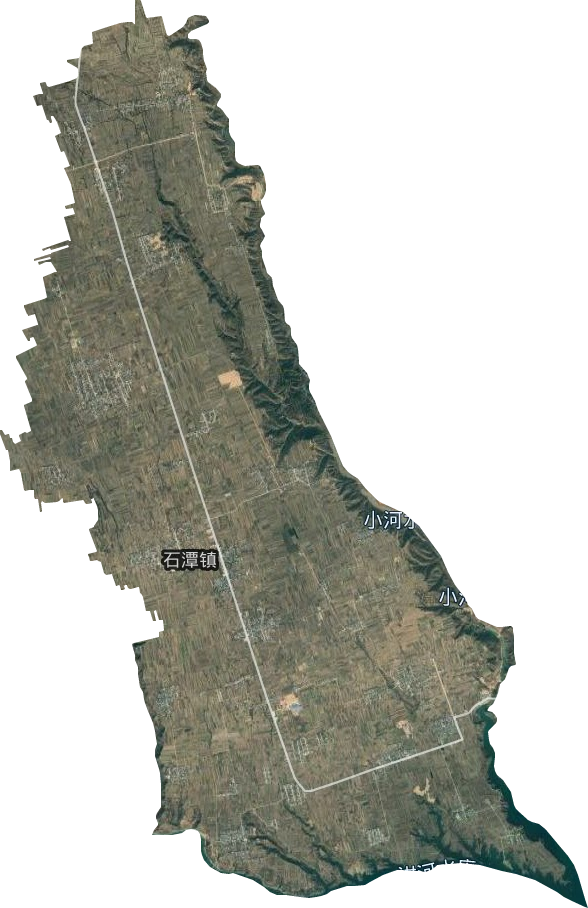 石潭镇卫星图