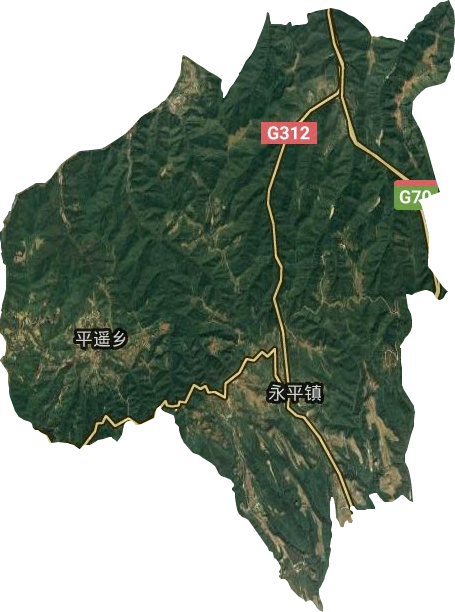 永平镇卫星图