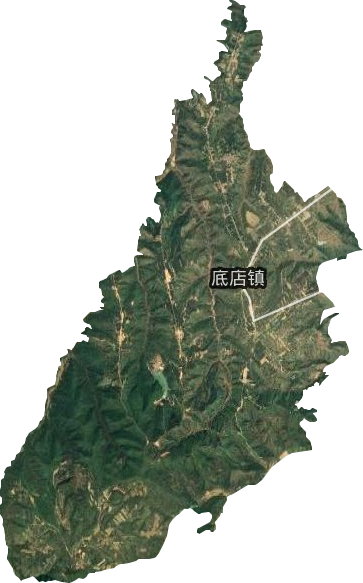 底店镇卫星图