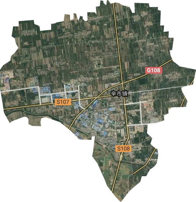 辛市镇卫星图