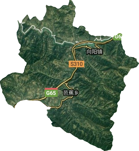 向阳镇卫星图