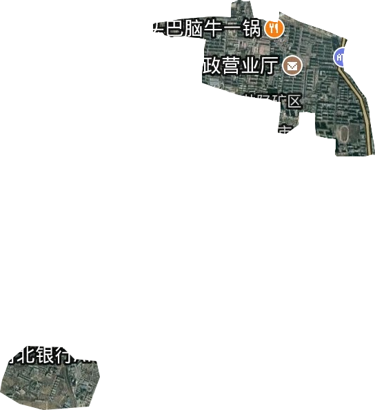 矿市街道卫星图