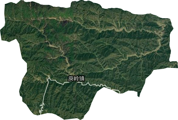 庾岭镇卫星图