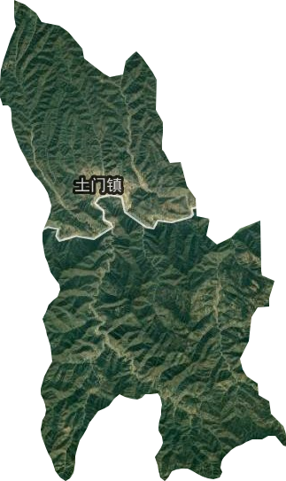 土门镇卫星图
