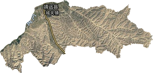 乌兰镇卫星图