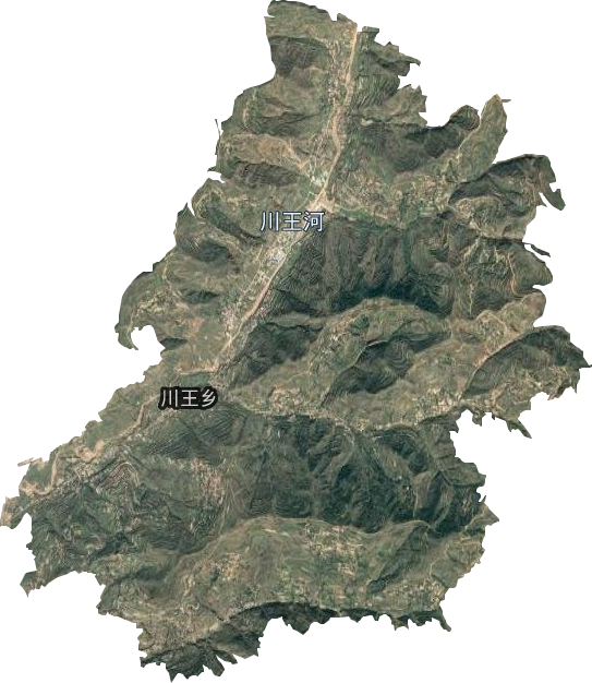 川王乡卫星图