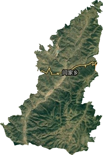 阎家乡卫星图