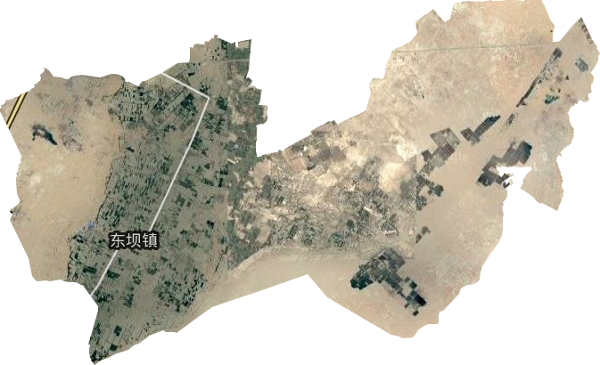 东坝镇卫星图