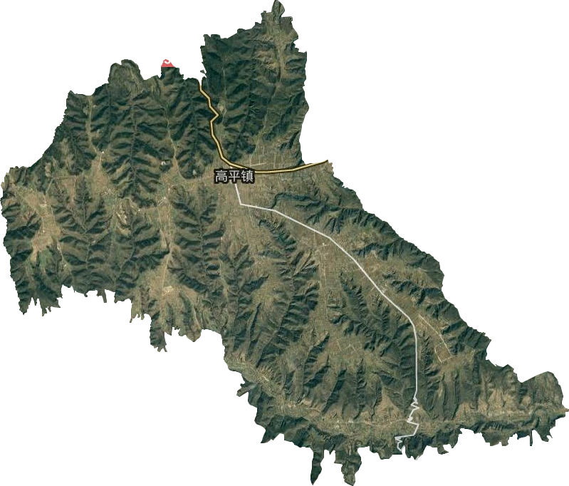 高平镇卫星图