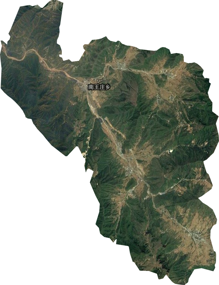 南王庄乡卫星图