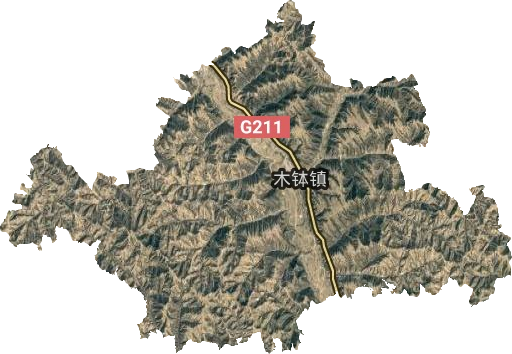 木钵镇卫星图