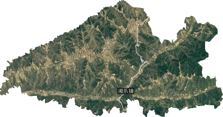 湘乐镇卫星图