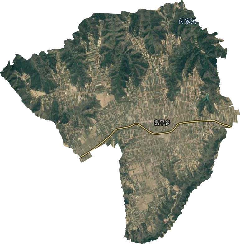 良平乡卫星图
